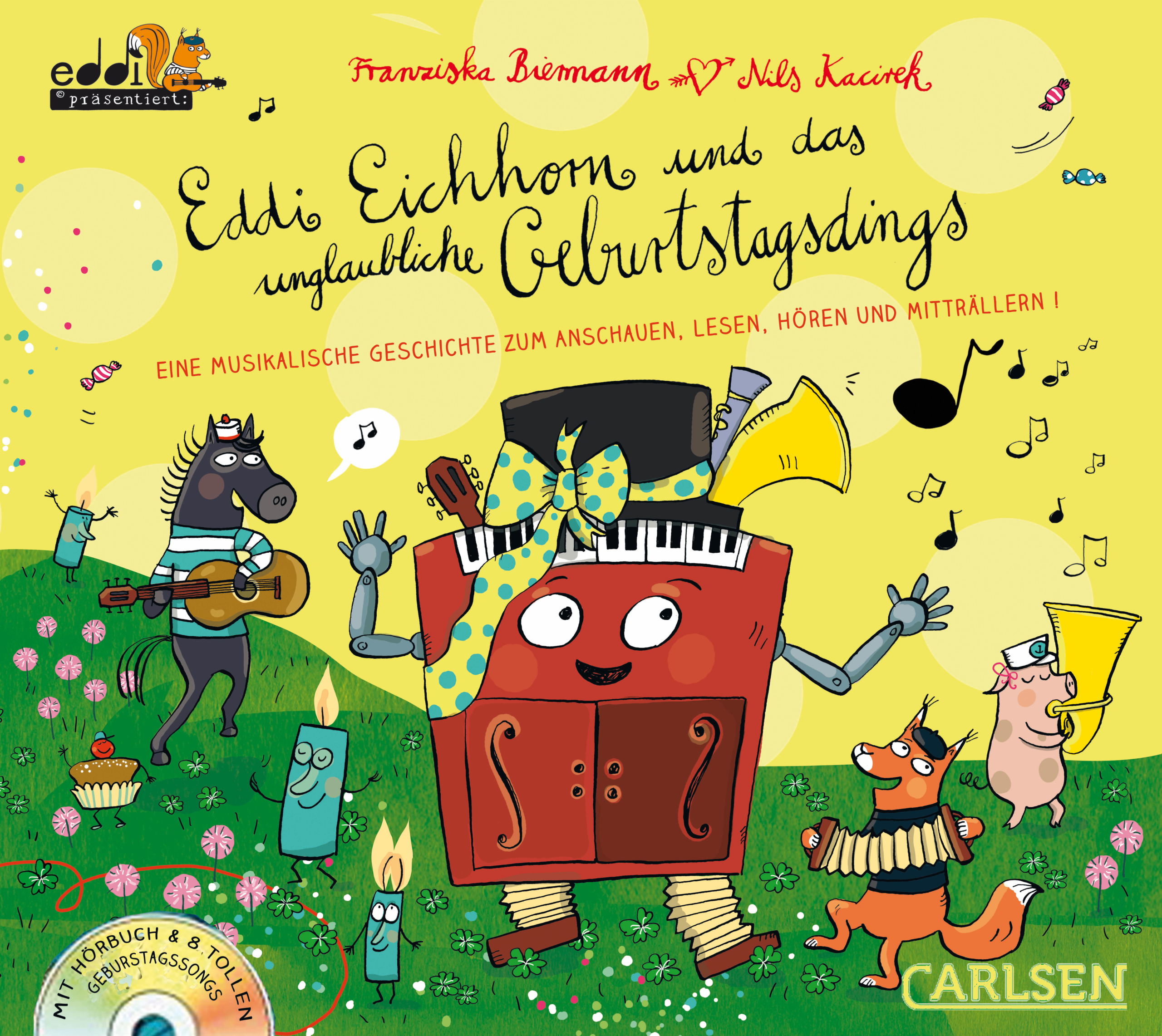 Buch Cover Eddi Eichhorn und das unglaubliche Geburtstagsdings